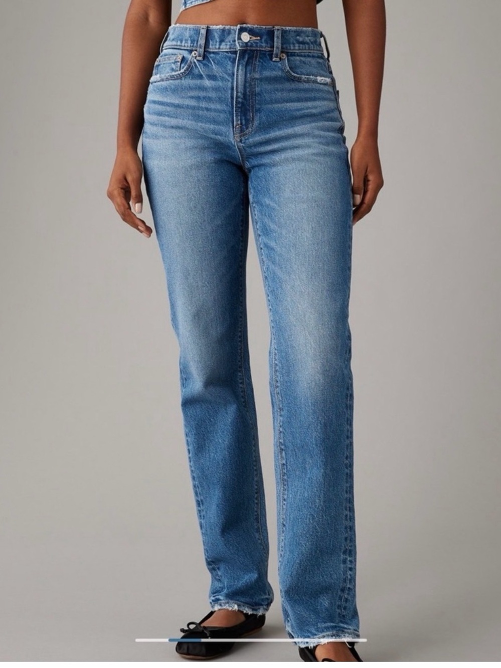AE Stretch Super High-Waisted Straight
Jean
